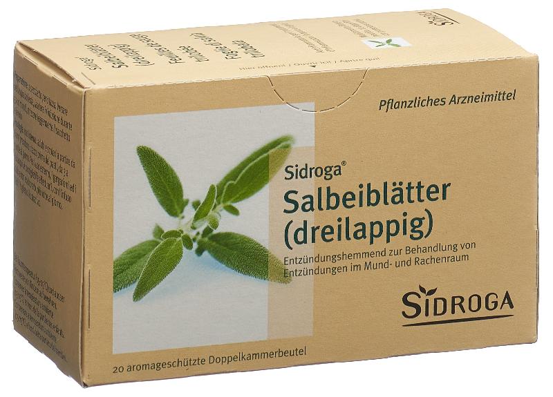 SIDROGA Salbeiblätter 20 Btl 1 g