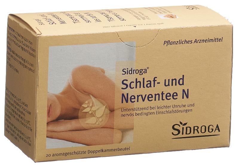 SIDROGA Schlaf- und Nerventee N 20 Stk