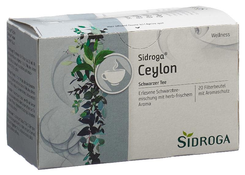 SIDROGA Wellness Ceylon 20 Btl 1.7 g