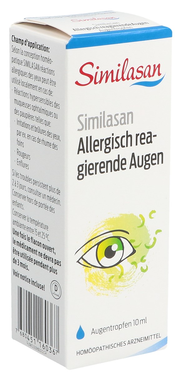 SIMILASAN Allerg reag Augen Gtt Opht Fl 10 ml