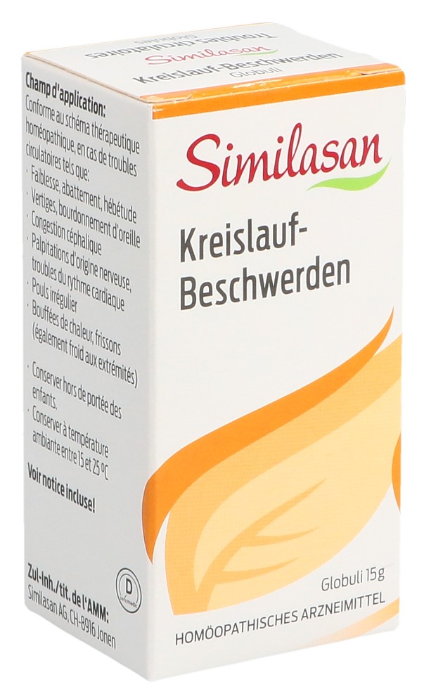 SIMILASAN Kreislaufbeschwerden Glob 15 g