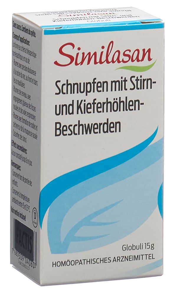 SIMILASAN Schnupfen Stirn Kieferhöhlen Glob N 15 g