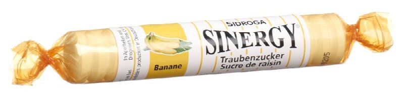 SINERGY Traubenzucker Banane Rolle 40 g