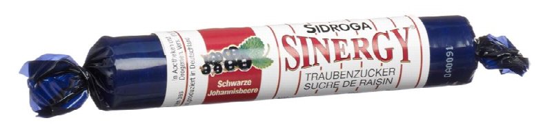 SINERGY Traubenzucker Johannisb schwarz Rolle 40 g
