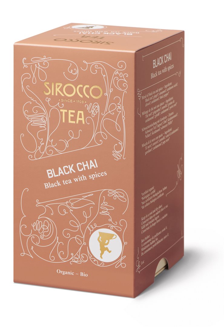 SIROCCO Teebeutel Black Chai 20 Stk