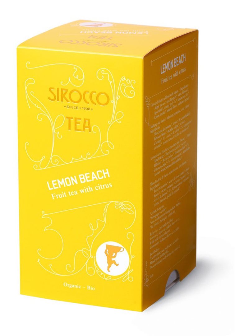 SIROCCO Teebeutel Lemon Beach 20 Stk