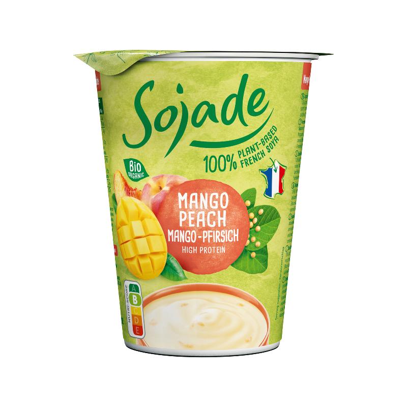 SOJADE Joghurt Soja Pfirsich Mango Bio 400 g