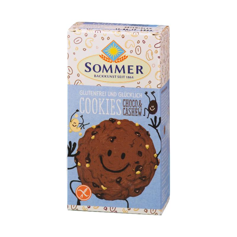 SOMMER Cookies Choco & Cashew glutenfrei 125 g