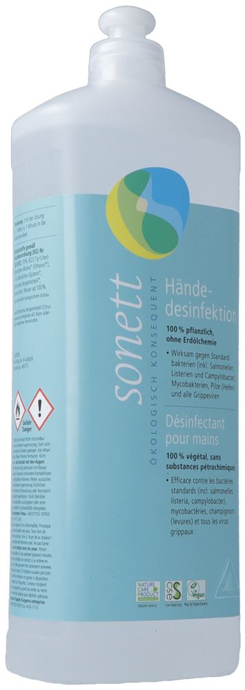 SONETT Händedesinfektion Nachfüllflasche 1 lt