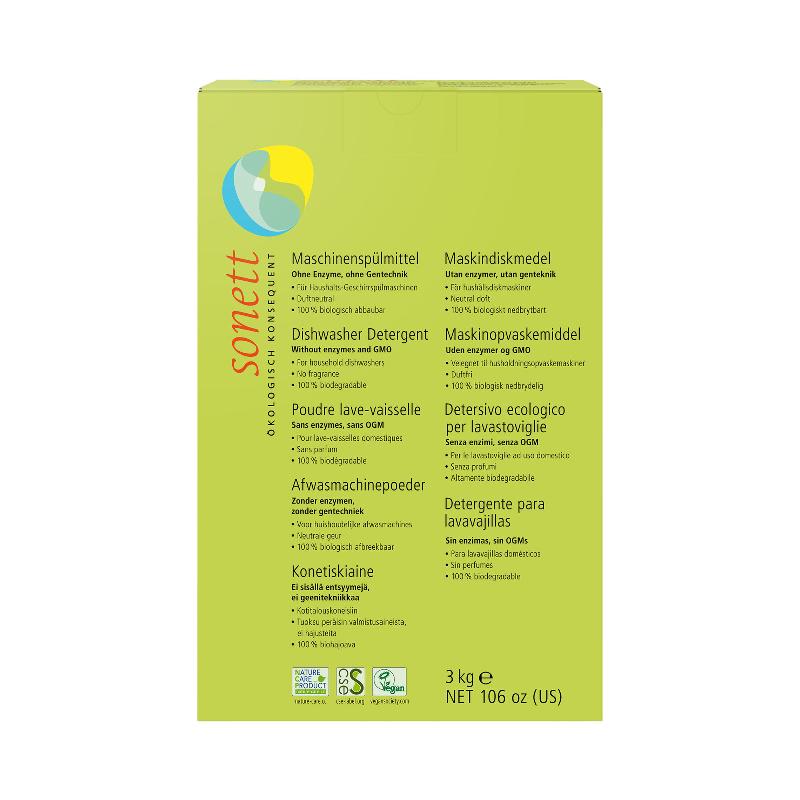 SONETT Maschinenspülmittel Pulver Ds 3 kg
