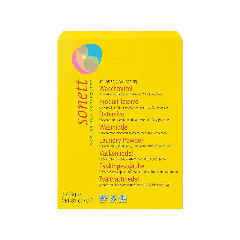 SONETT Waschmittel 40° 60° 95°C Pulver 2.4 kg