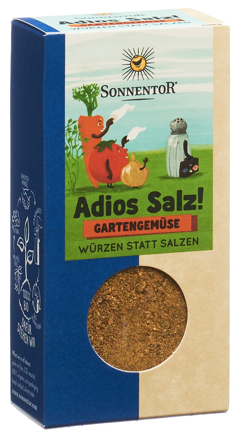 SONNENTOR Adios Salz! Gartengemüse BIO 55 g