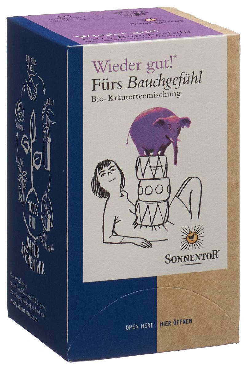 SONNENTOR Bauchgefühl Tee BIO Btl 18 Stk