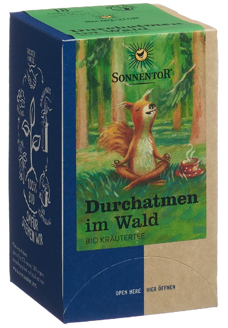 SONNENTOR Durchatmen im Wald Tee BIO Btl 18 Stk