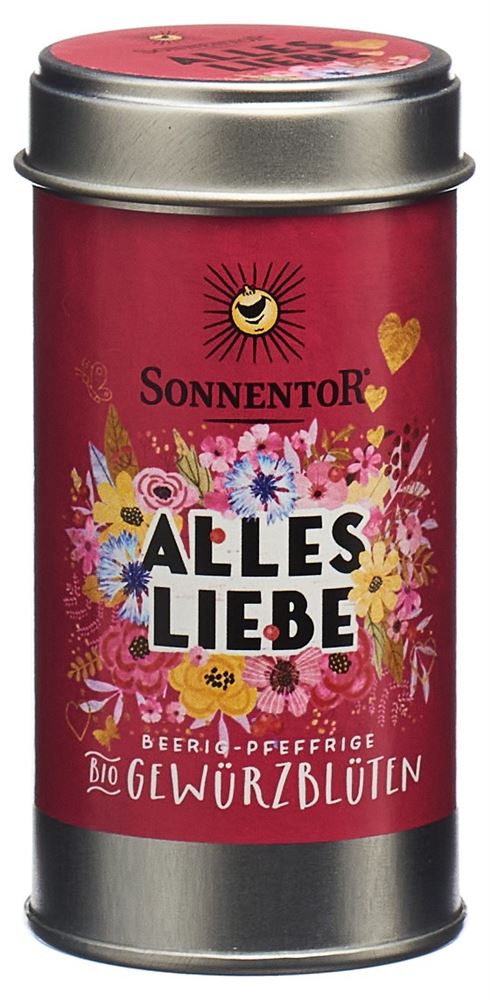 SONNENTOR Glücks Gewürz Blüten Streudose BIO 28 g