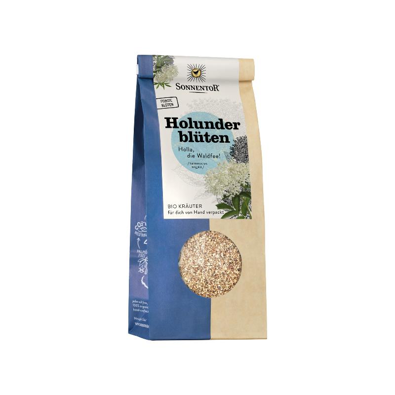 SONNENTOR Holunderblüten Tee offen BIO 80 g
