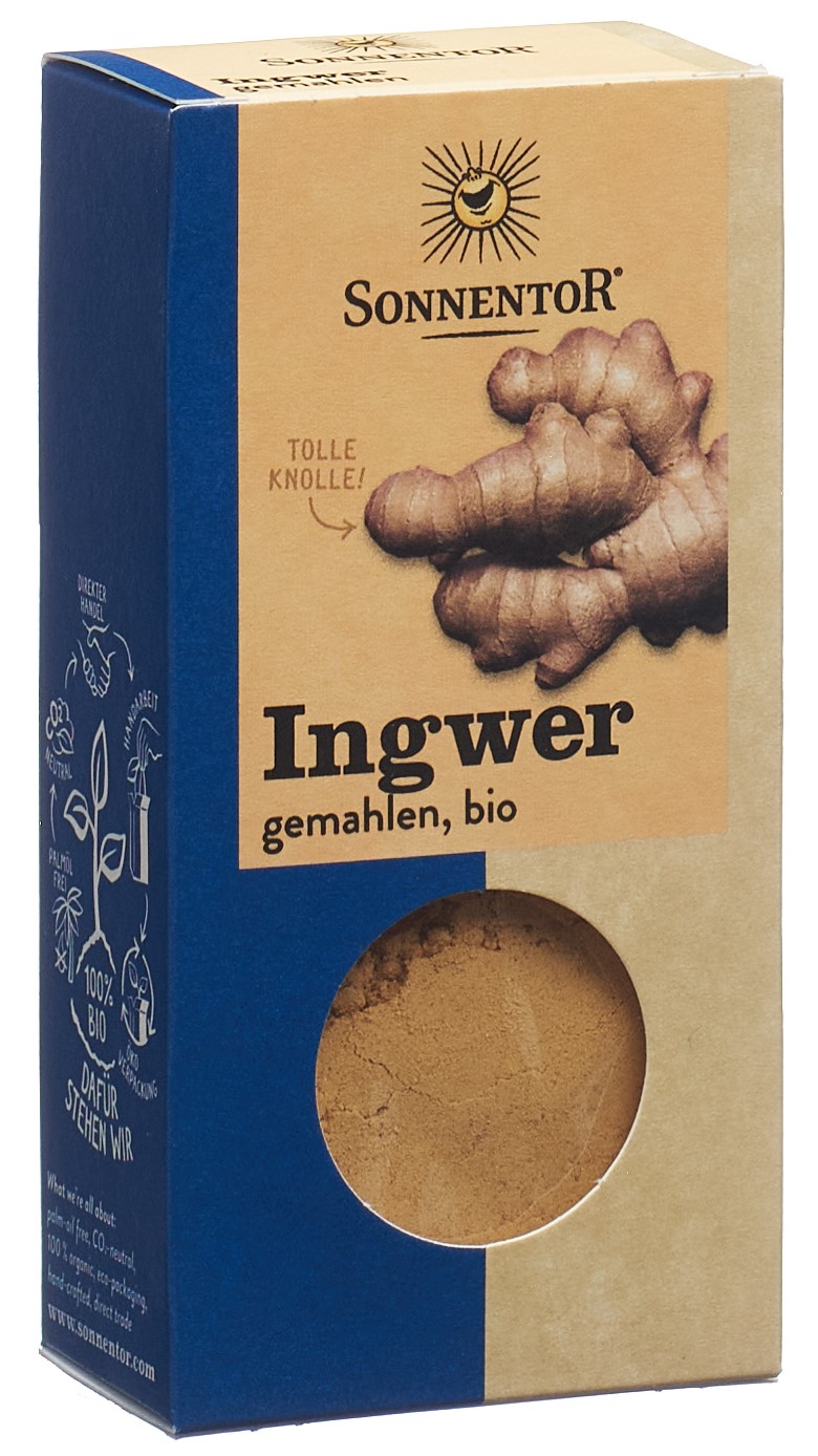 SONNENTOR Ingwer gemahlen BIO Btl 30 g