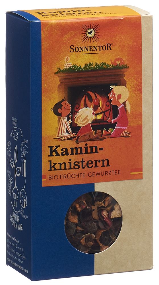 SONNENTOR Kaminknistern Tee offen BIO 100 g