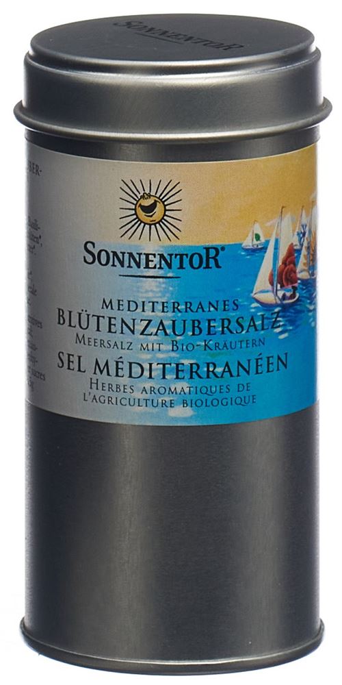 SONNENTOR Mediterranes Blüten Zaubersalz BIO 120 g
