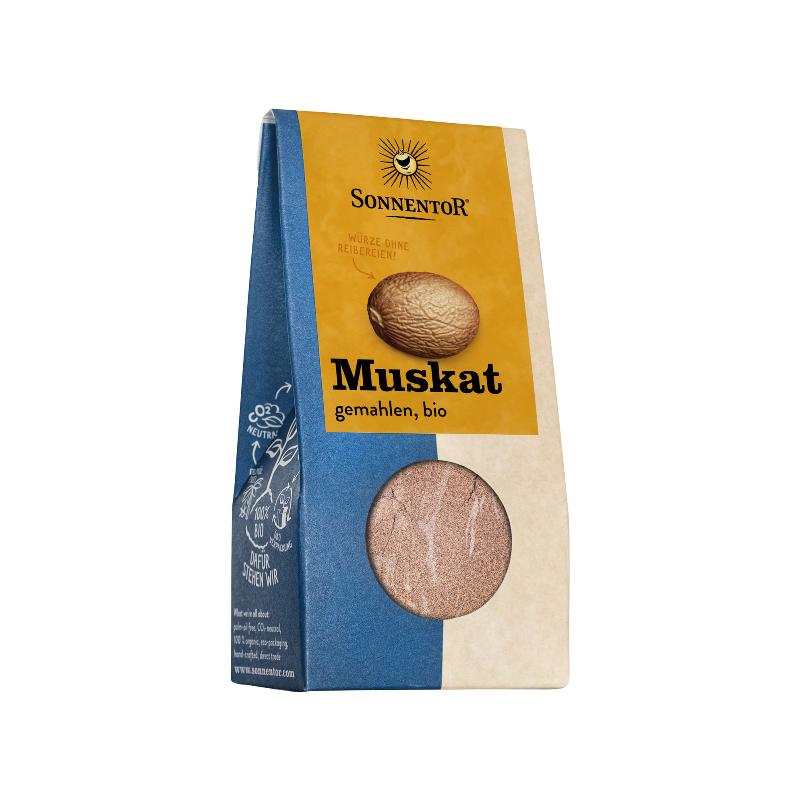 SONNENTOR Muskat gemahlen BIO Btl 30 g