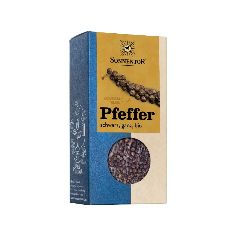 SONNENTOR Pfeffer schwarz ganz BIO 55 g