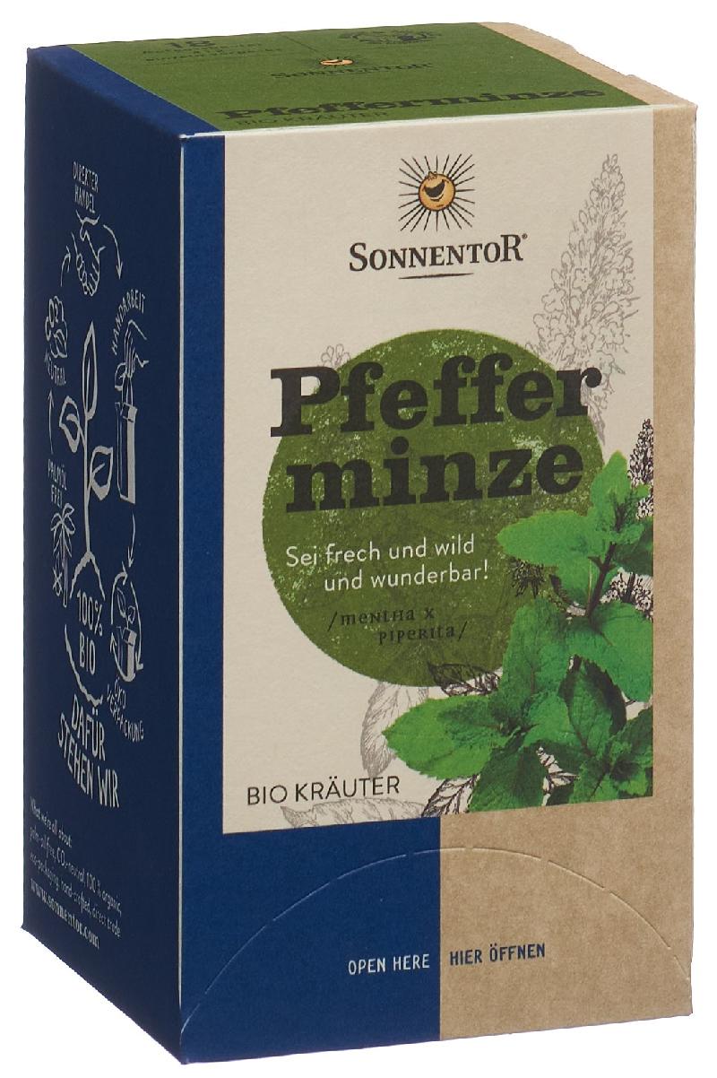 SONNENTOR Pfefferminze einzeln BIO 18 Stk