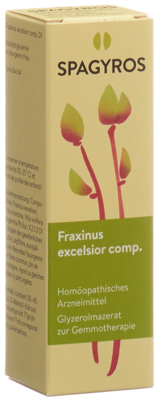 SPAGYROS GEMMO COMP Fraxi excel Glyc Maz D 1 30 ml