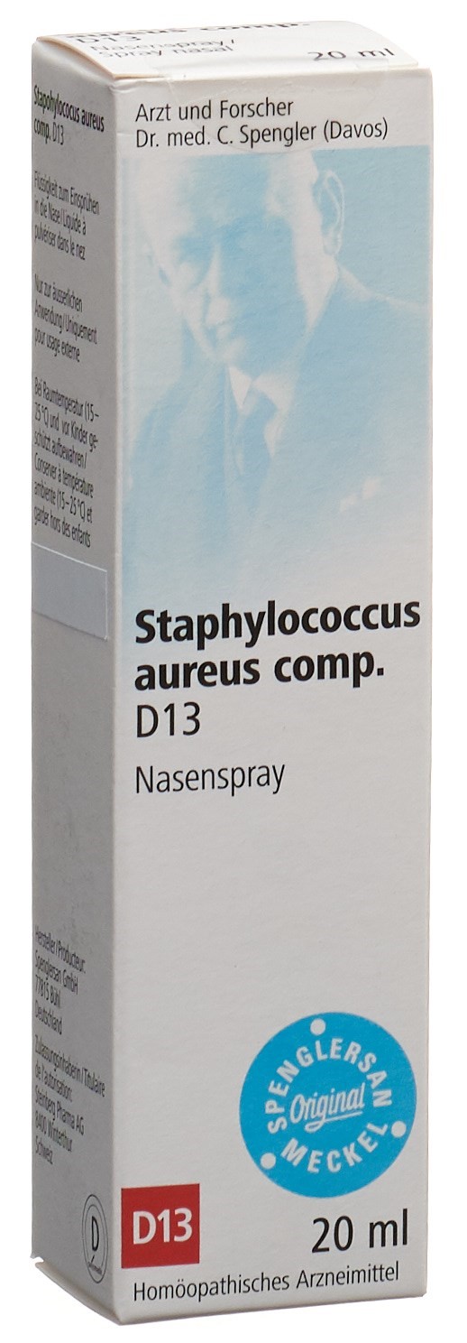 SPENGLERSAN Staphyl aure comp D 13 Nasenspr 20 ml