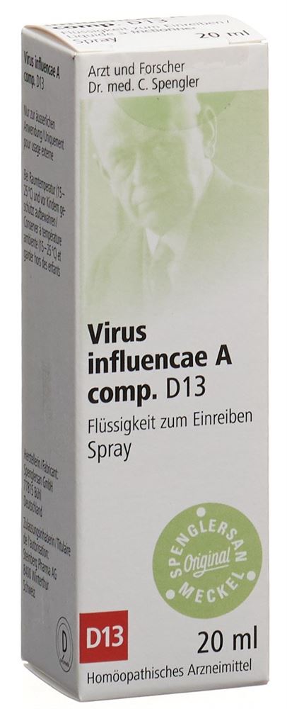 SPENGLERSAN Virus influenc A comp D 13 Spray 20 ml