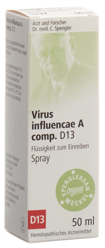 SPENGLERSAN Virus influenc A comp D 13 Spray 50 ml
