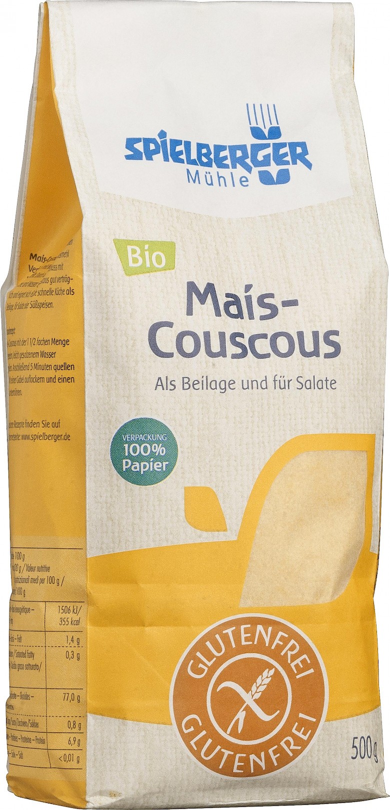 Spielberger Mais Couscous Bio Glutenfrei
