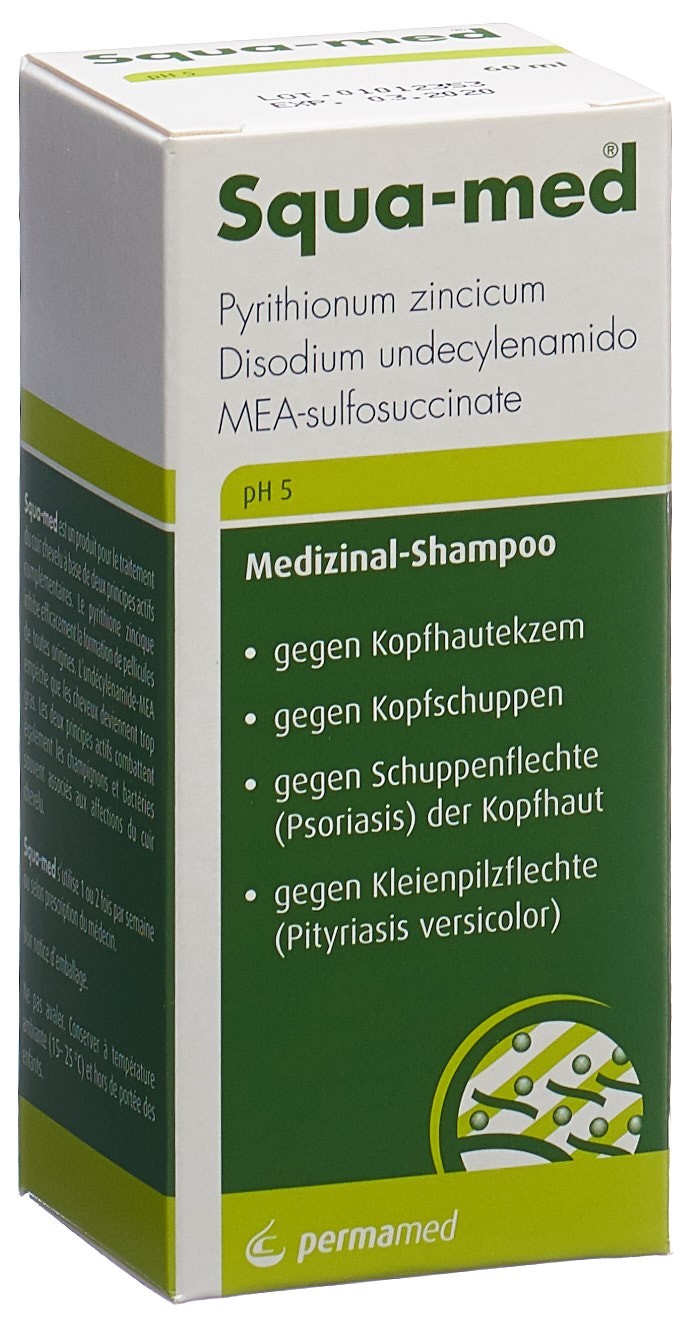 SQUA-MED Medizinal Shampoo pH 5 Tb 150 ml