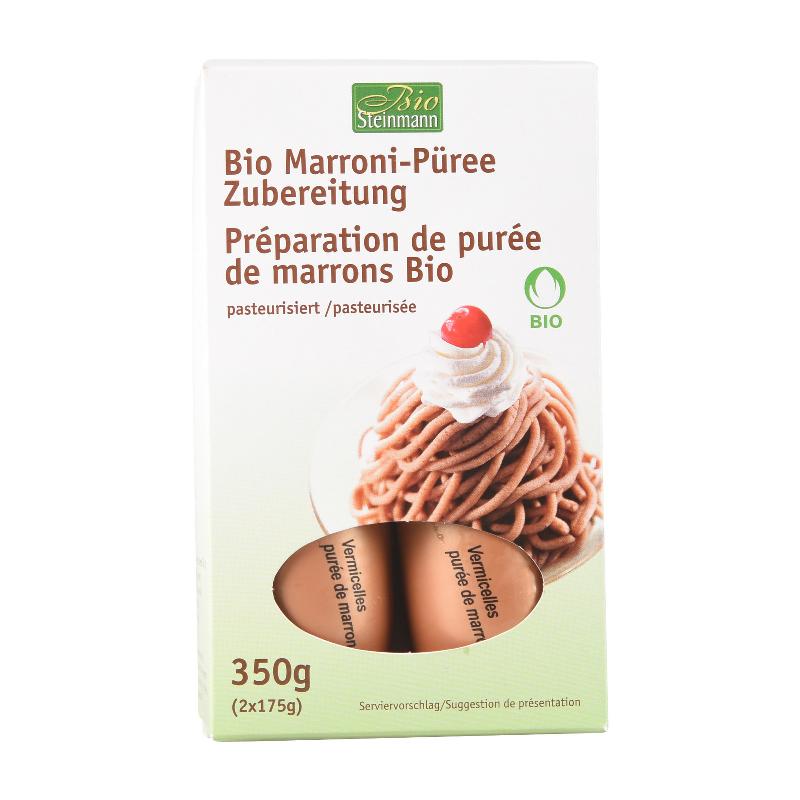 Steinmann Vermicelles Maronenpüree 175 g Bio