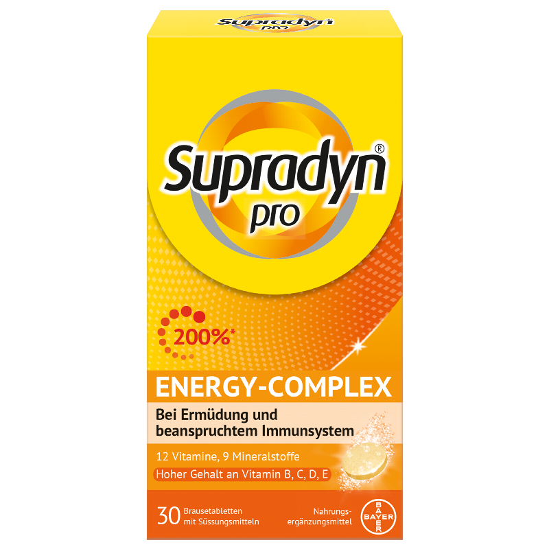 SUPRADYN pro energy-complex Brausetabl 30 Stk