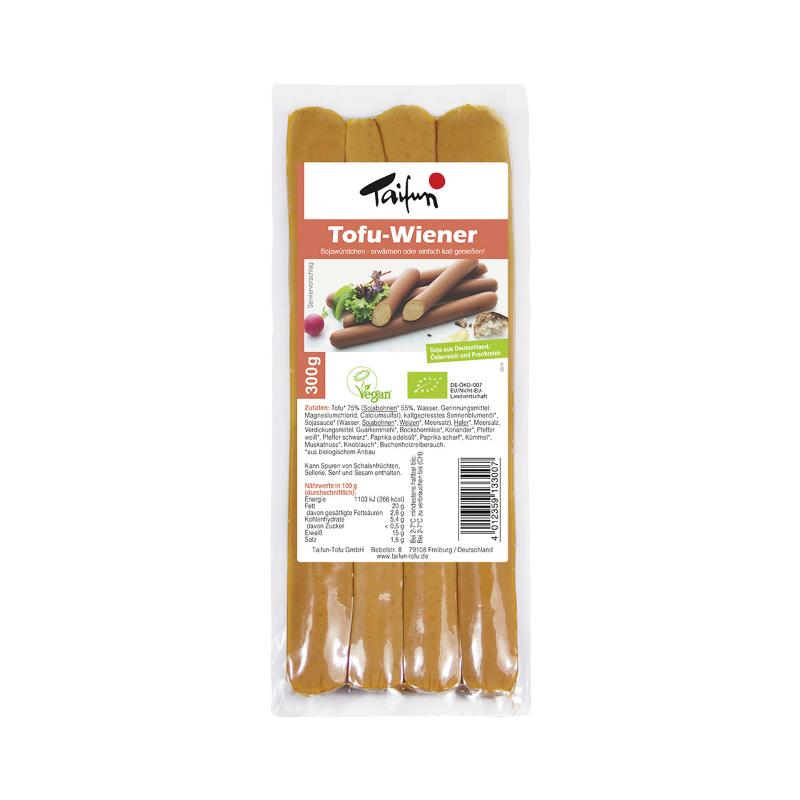 TAIFUN Tofu-Würstchen Wiener 300 g