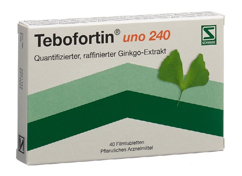 TEBOFORTIN uno Filmtabl 240 mg 40 Stk