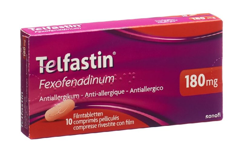 TELFASTIN Filmtabl 180 mg 10 Stk