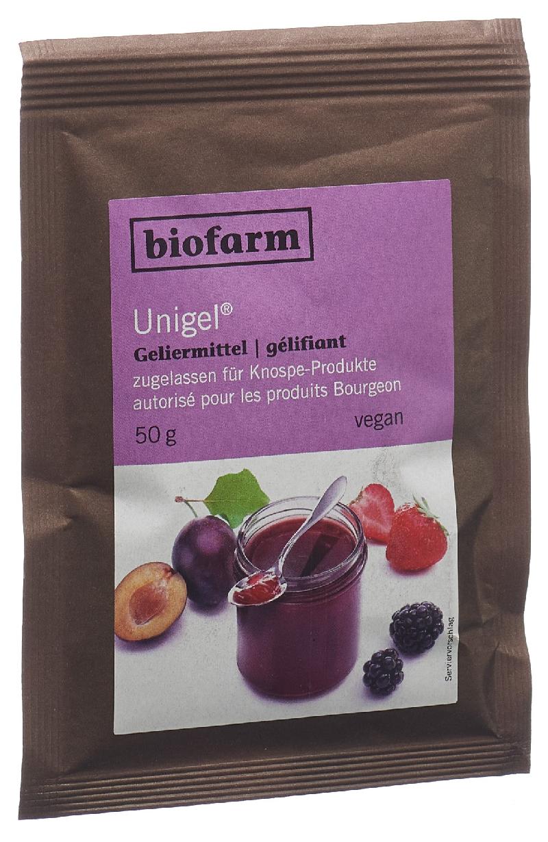 UNIGEL zugelassen für Knospe-Produkte 50 g