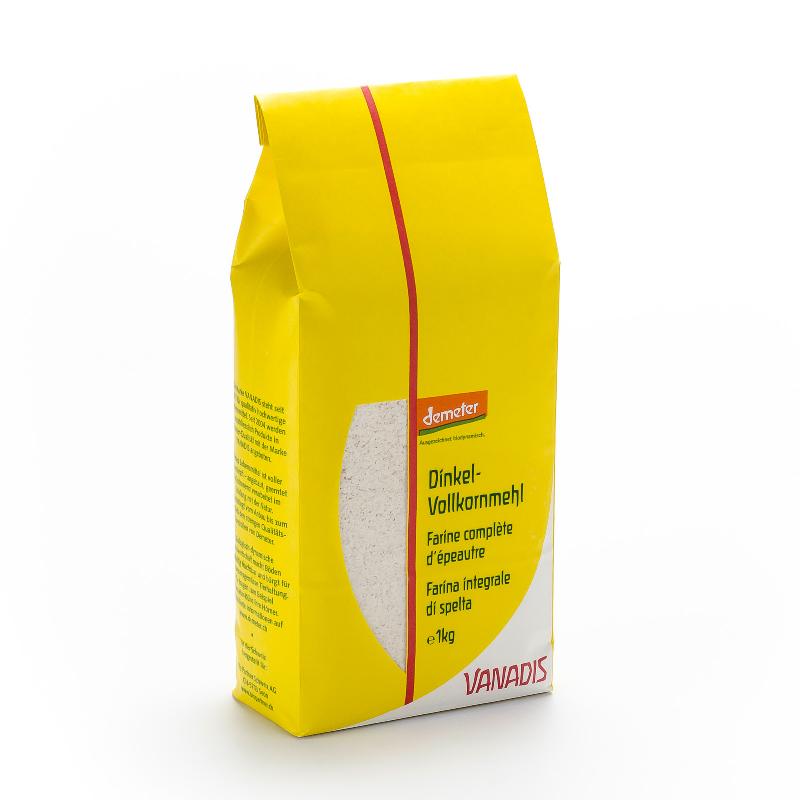 VANADIS Dinkel Vollmehl Demeter 1 kg