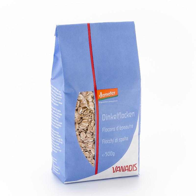 VANADIS Dinkelflocken Demeter Btl 500 g