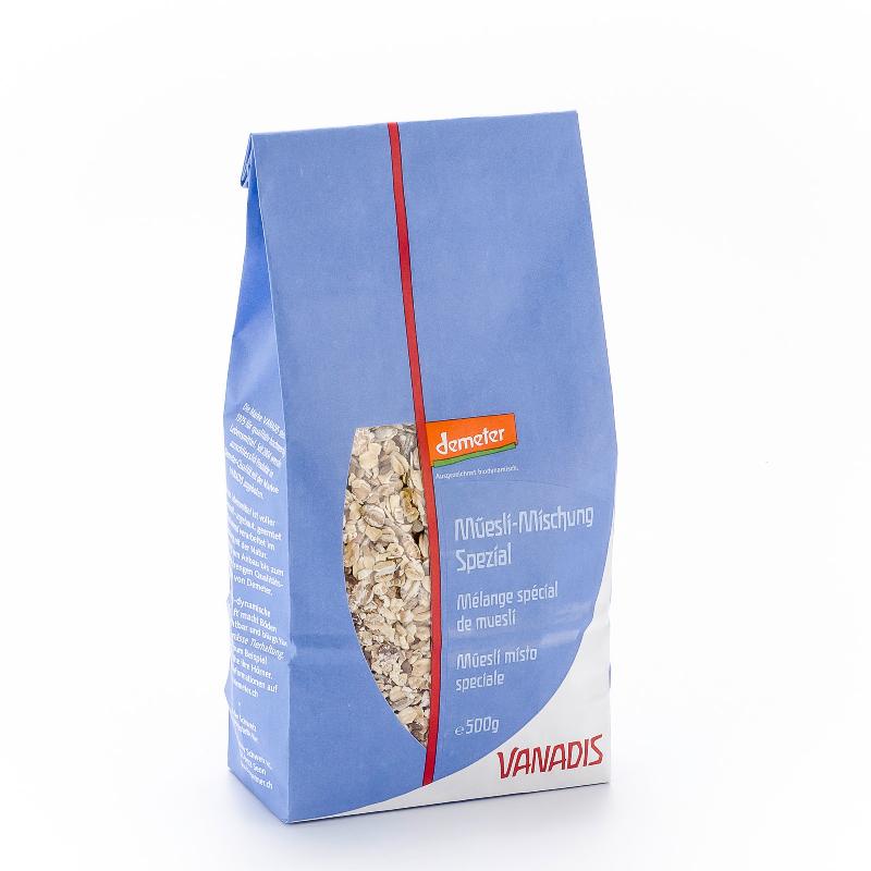 VANADIS Müesli Mischung spez Demeter Btl 500 g