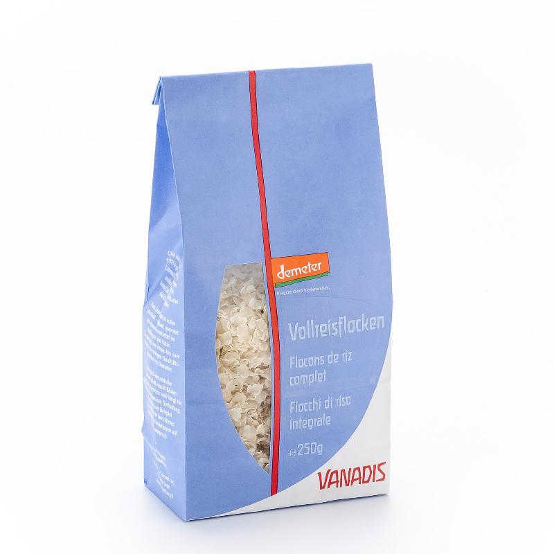 VANADIS Vollreisflocken Demeter Btl 250 g
