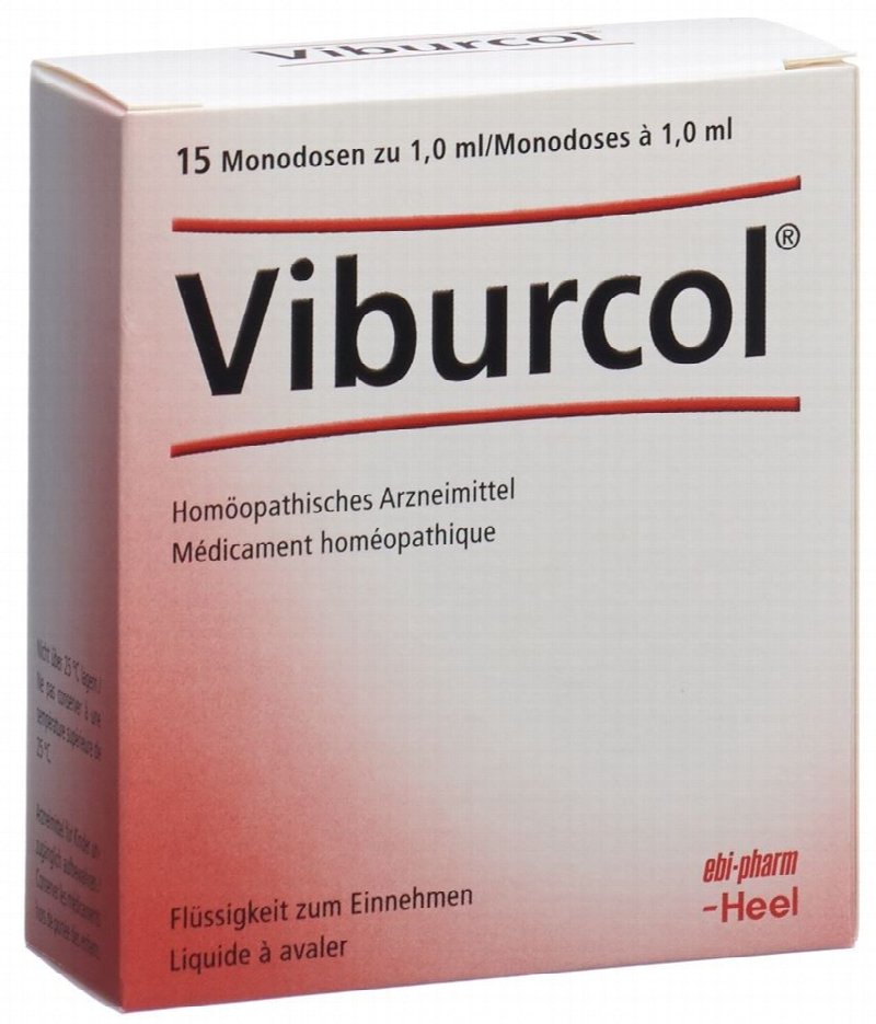 VIBURCOL Flüssigkeit zum Einnehmen 15 Monodos 1 ml