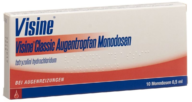 VISINE Classic Gtt Opht o Kons 10 Monodos 0.5 ml