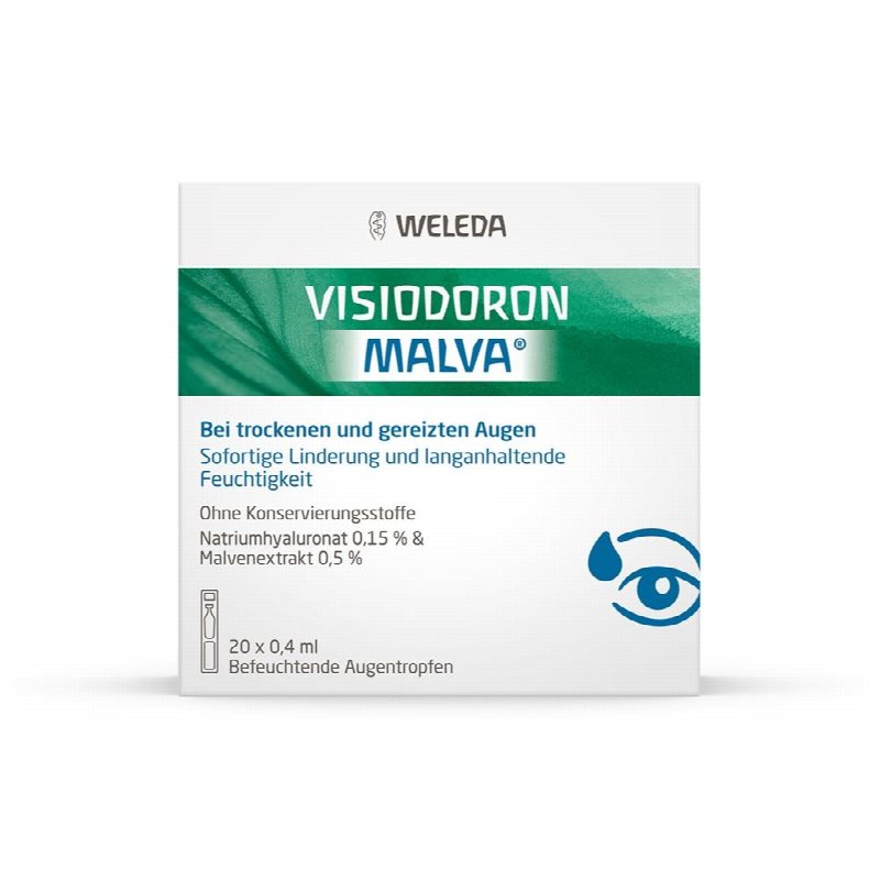 VISIODORON MALVA Gtt Opht 20 Monodos 0.4 ml
