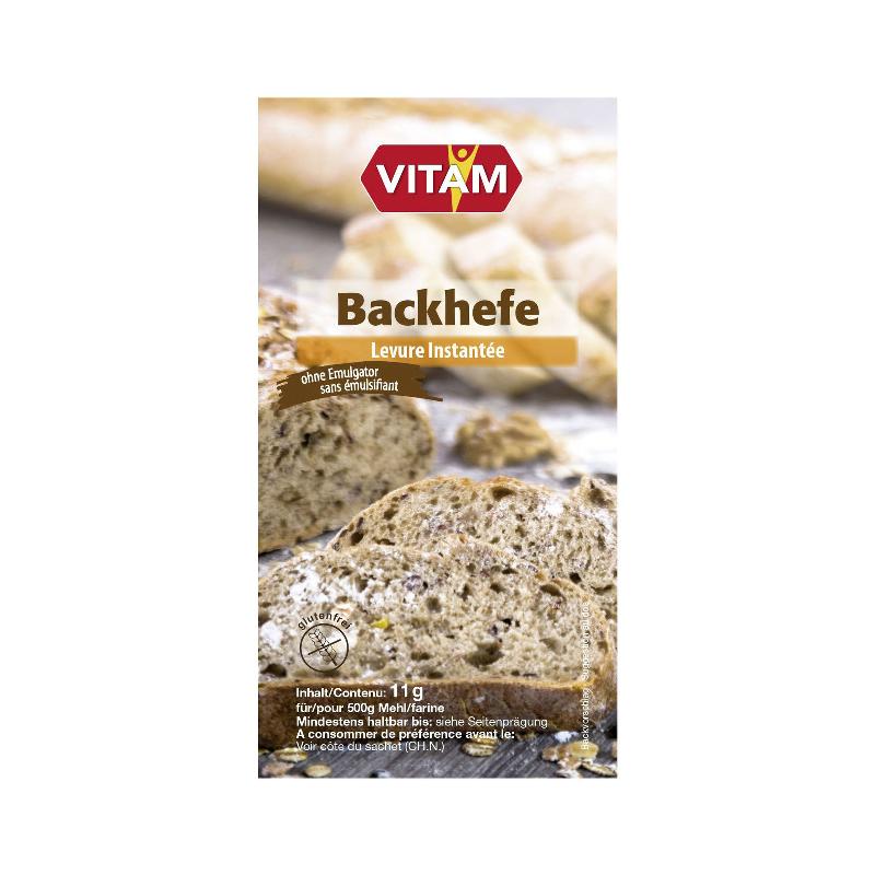 VITAM Back Hefe instant ohne Emulgator Btl 11 g