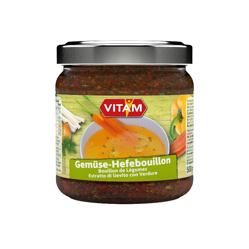 VITAM Hefebouillon Paste Gemüse gf Ds 500 g