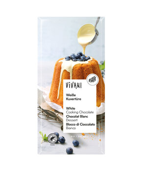 Vivani Weisse Kuvertüre Bio 150g