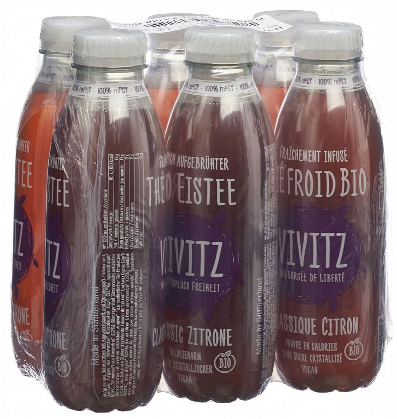 VIVITZ Bio Eistee Pfirsich 0.5 lt