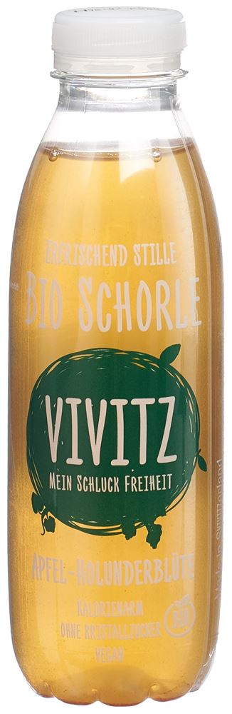 VIVITZ Bio Schorle Apfel Holunderblüte 0.5 lt